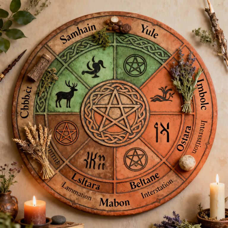 rueda de los 8 sabbats
