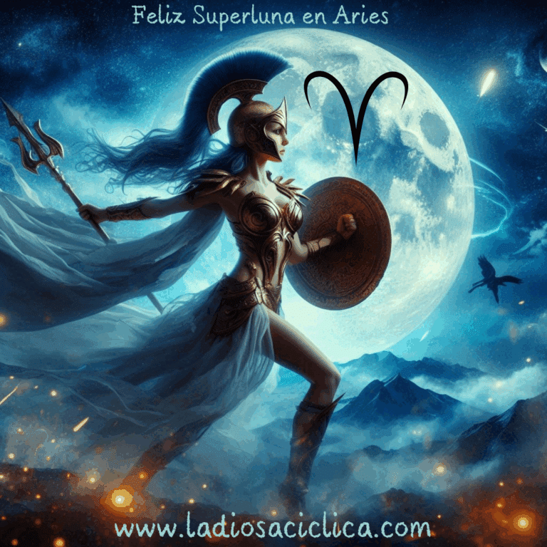 luna llena en aires con la diosa ciclica